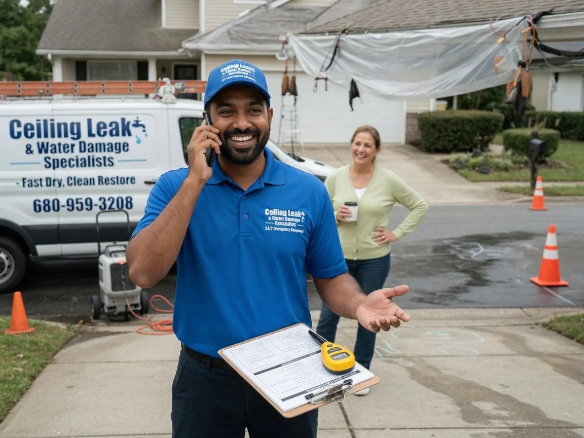 Ceiling Leak Cleanup Birchwood, TN FAQs
